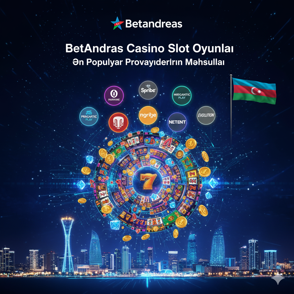 BetAndreas Casino Slot Oyunları – Ən Populyar Provayderlərin Məhsulları