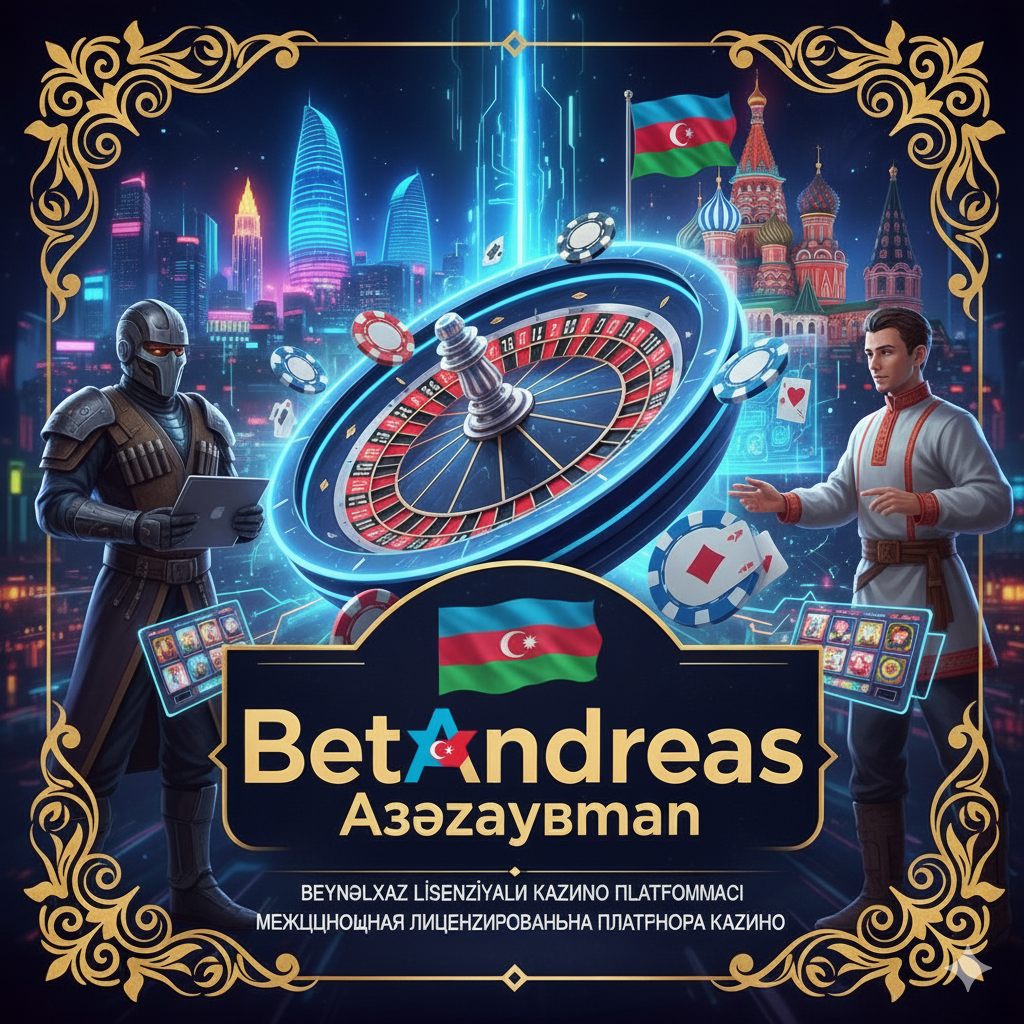 BetAndreas Azərbaycan – beynəlxalq lisenziyalı kazino platforması